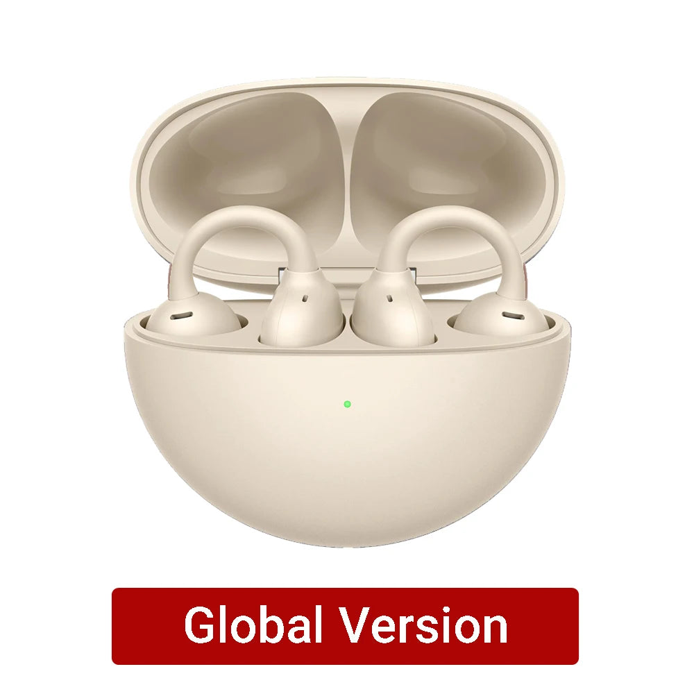 HUAWEI FreeClip, Fones de Ouvido Sem Fio de Design Aberto, Som de Alta Qualidade, Compatível com iOS e Android, 8 Horas de Duração da Bateria