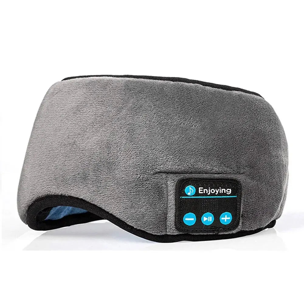 Fones De Ouvido Sem Fio Bluetooth, Esportes Dormir Headband, Fones De Ouvido Elásticos, Música Eye Mask, Headset