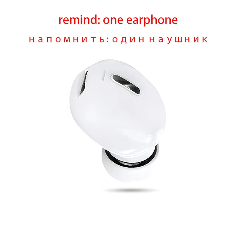 Novos fones de ouvido sem fio bluetooth 5.0 com microfone in-ear esportes à prova dwireless água tws bluetooth handsfree único fone de ouvido