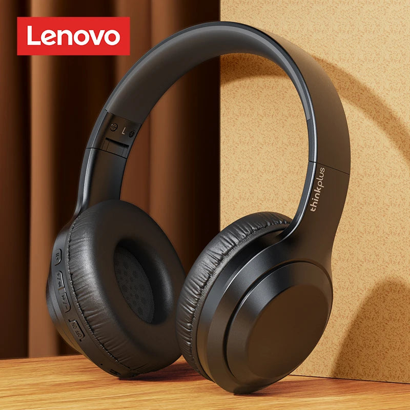 Lenovo original thinkplus th10 estéreo sem fio fones de ouvido bluetooth alta fidelidade baixo música fone com microfone esportes