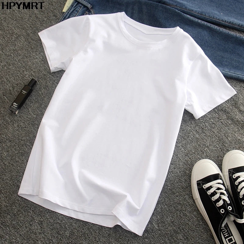 Homem camiseta verão branco t camisas de grandes dimensões t-shirts harajuku branco confortável casual camiseta tops roupas masculinas manga curta