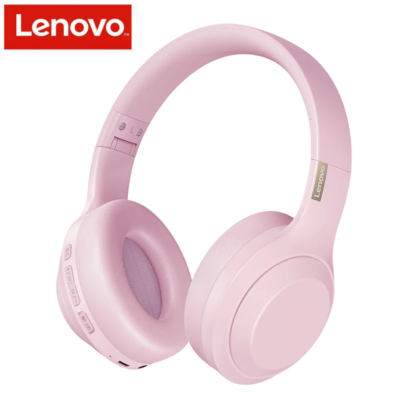Lenovo original thinkplus th10 estéreo sem fio fones de ouvido bluetooth alta fidelidade baixo música fone com microfone esportes