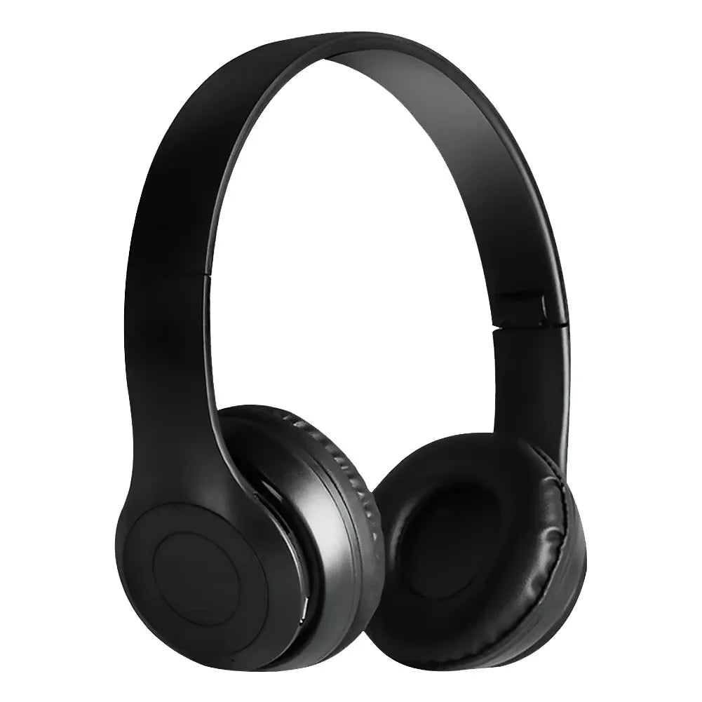 P47 fones de ouvido sem fio bluetooth 5.0 dobrável alta fidelidade estéreo baixo para música jogos criança menina fone para smartphone