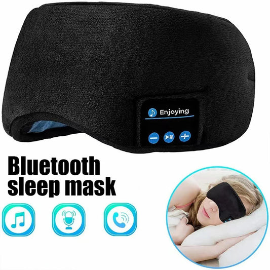 Fones De Ouvido Sem Fio Bluetooth, Esportes Dormir Headband, Fones De Ouvido Elásticos, Música Eye Mask, Headset