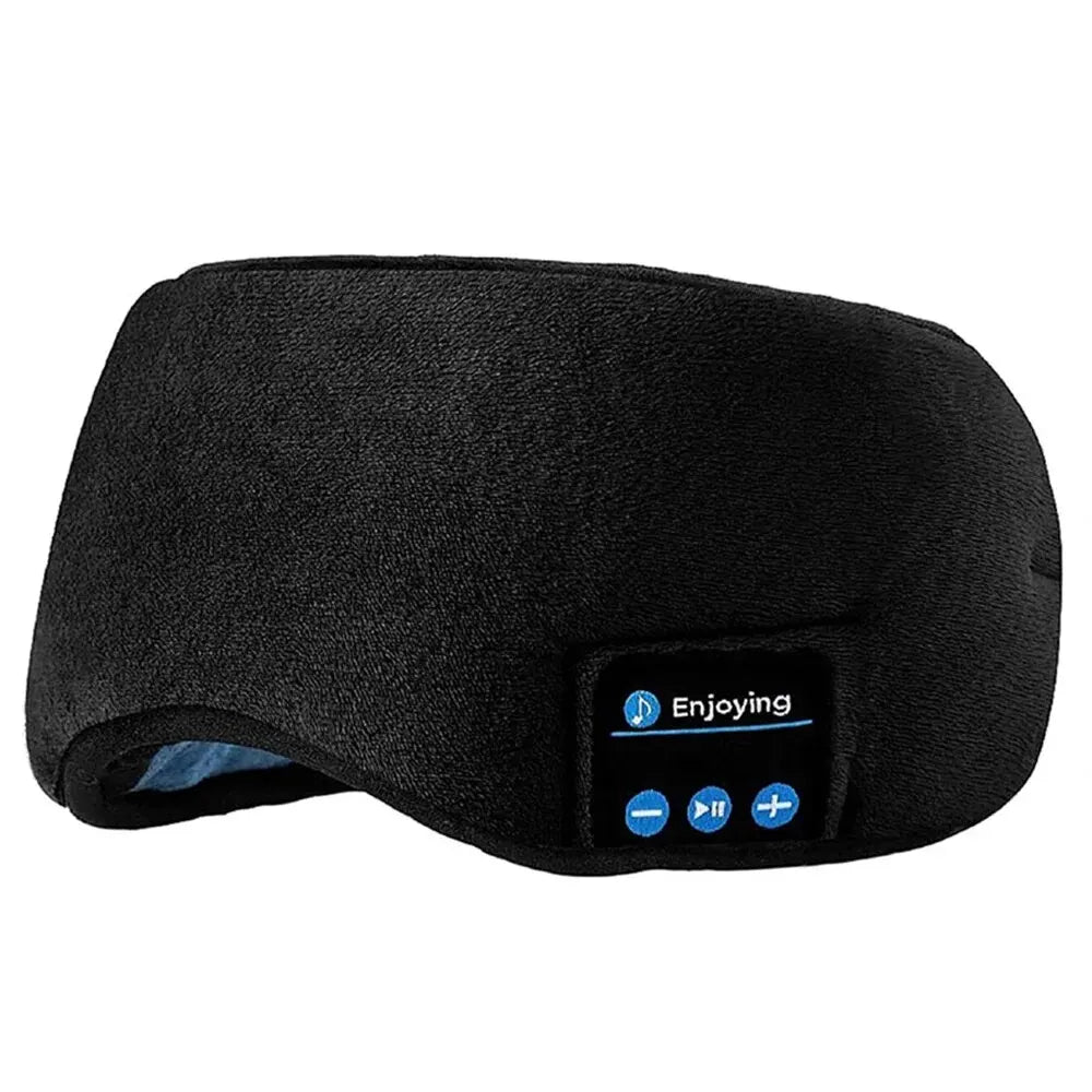 Fones De Ouvido Sem Fio Bluetooth, Esportes Dormir Headband, Fones De Ouvido Elásticos, Música Eye Mask, Headset