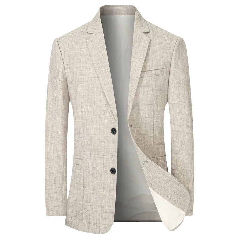 Homem sólido formal wear ternos casacos nova primavera outono homem fino negócios casual blazers jaquetas qualidade masculino blazers roupas masculinas