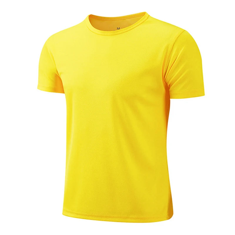 Homens de manga curta topo oversized branco camiseta homem casual camisa sólida secagem rápida ginásio basquete t camisas futebol homem roupas