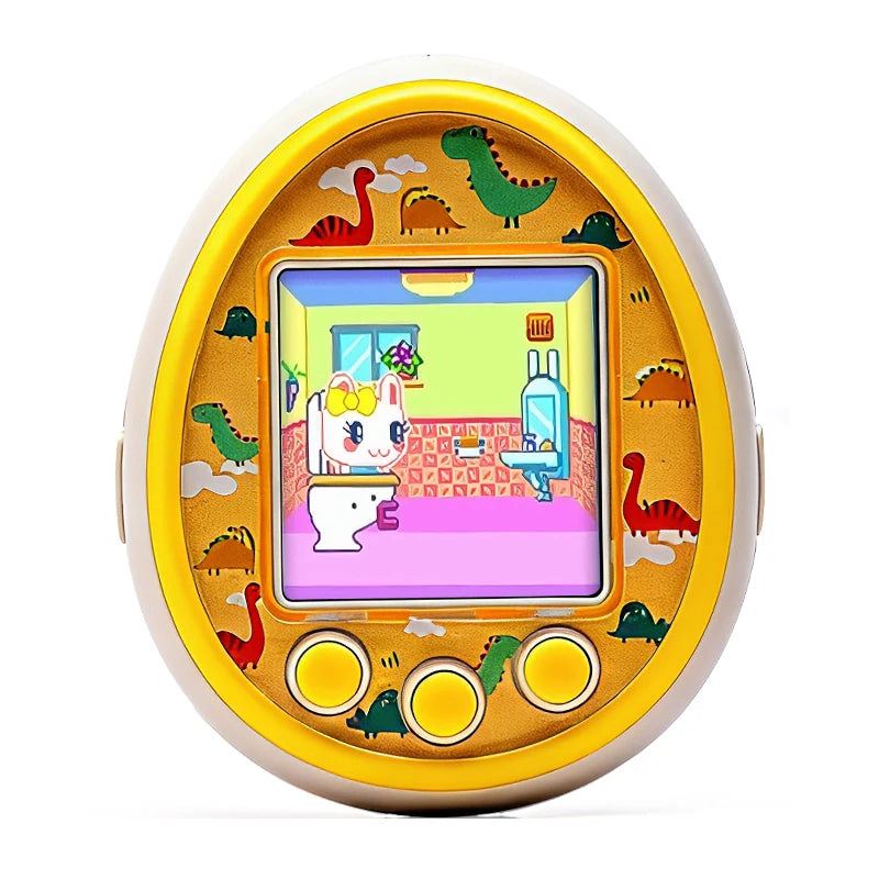 Animal de estimação virtual eletrônico com tela colorida jogo de bolso interativo virtual pet namoro máquina de jogo crianças brinquedos meninas