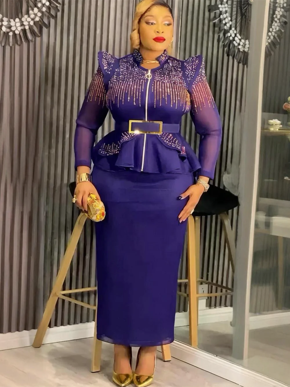 Roupas africanas para mulheres, 2 peças, conjuntos de tops e saias, ternos dashiki, ancara, turquia, vestido plus size, vestidos de festa de casamento