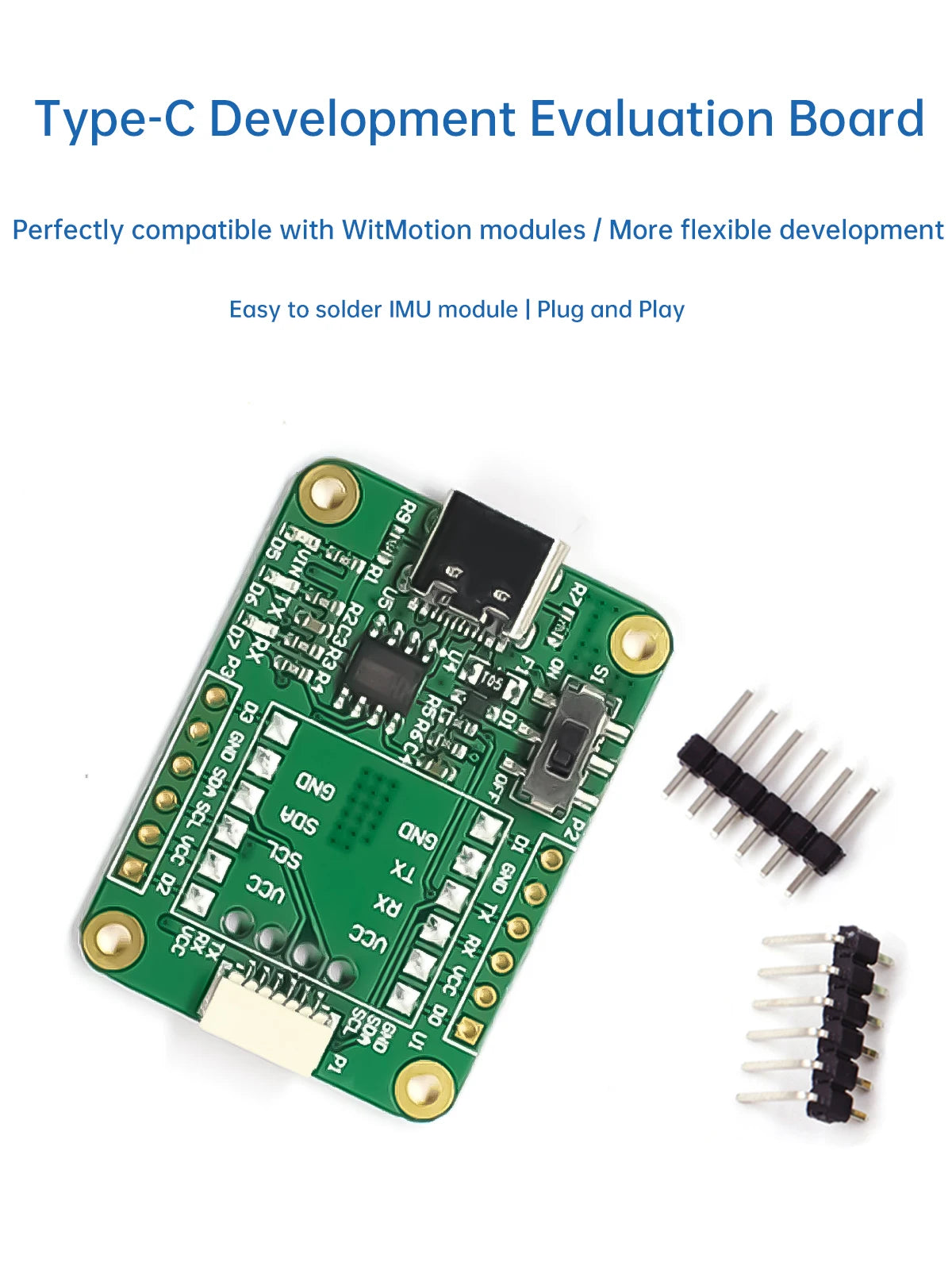 WitMotion WT901 AHRS MPU9250 Acelerômetro de 9 Eixos, Giroscópio Eletrônico de 3 Eixos + Aceleração + Ângulo + Magnetômetro, Saída de Dados TTL