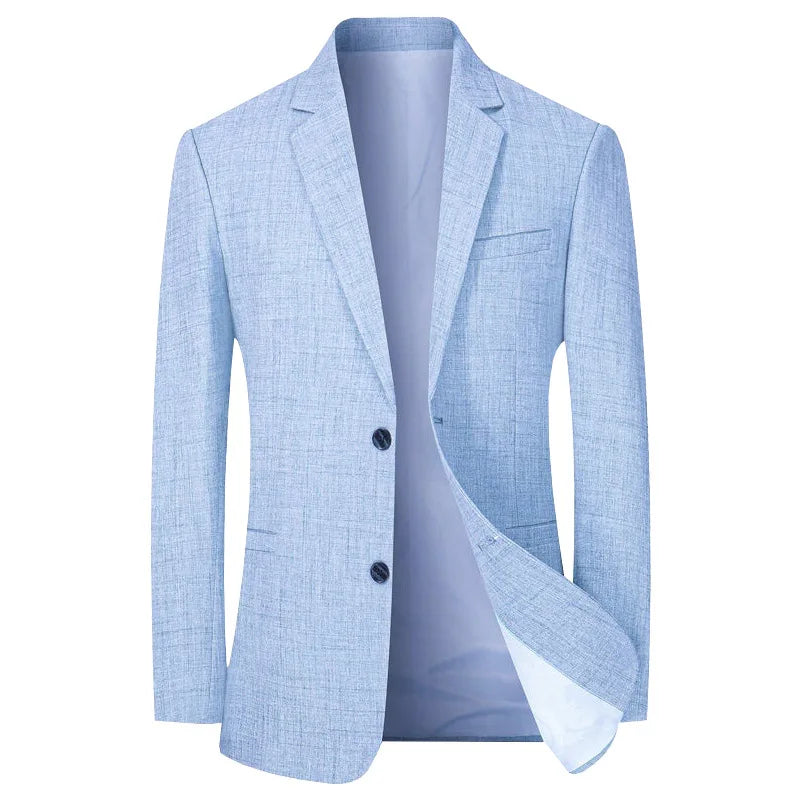Homem sólido formal wear ternos casacos nova primavera outono homem fino negócios casual blazers jaquetas qualidade masculino blazers roupas masculinas