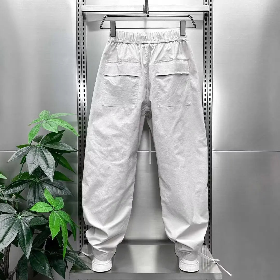 Ginásio jogging calças de verão dos homens homem coreano dongdaemun 2024 calças para roupas masculinas coreano popular roupas esporte corredores correndo