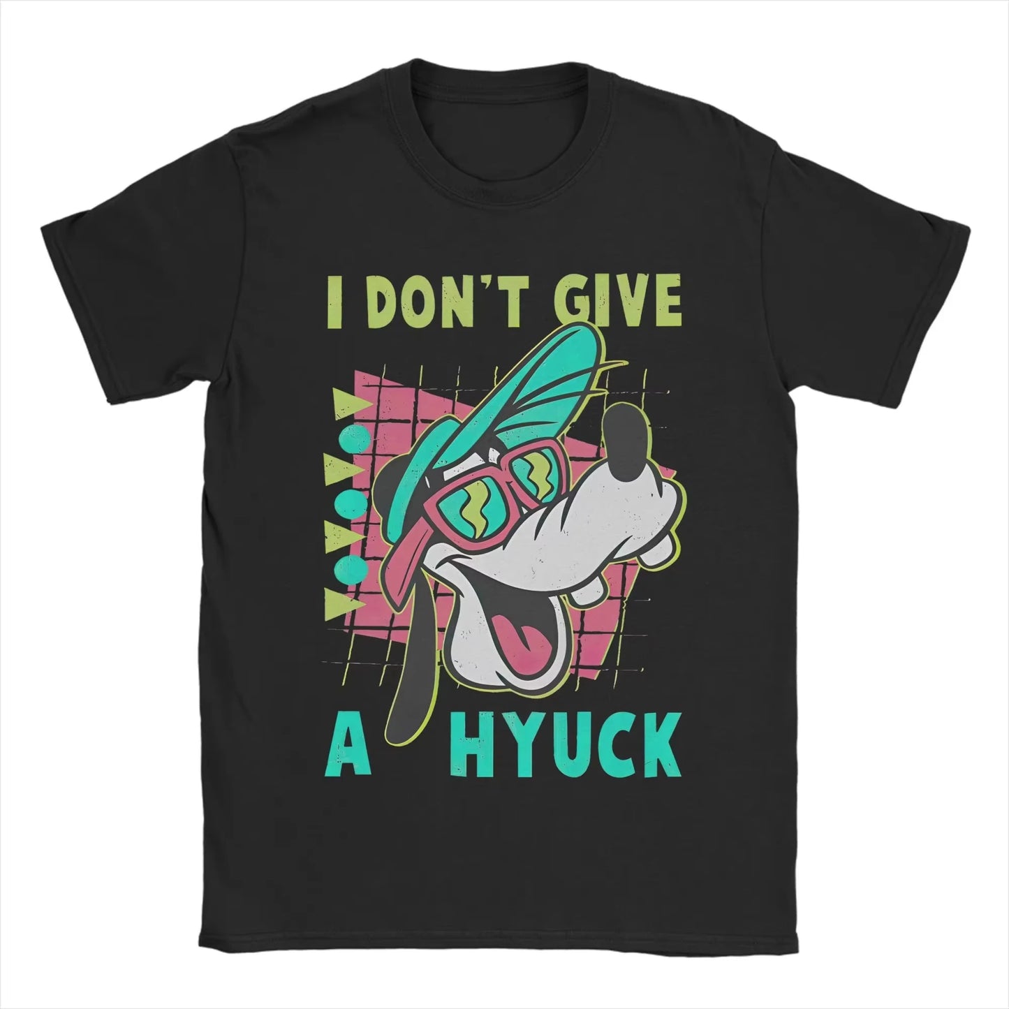 Camiseta Masculina Retrô Anos 90 Goofy - Camiseta de Presente do Filme Goofy, Camiseta para Viagem em Família, Unissex, Respirável, Algodão Vintage Harajuku