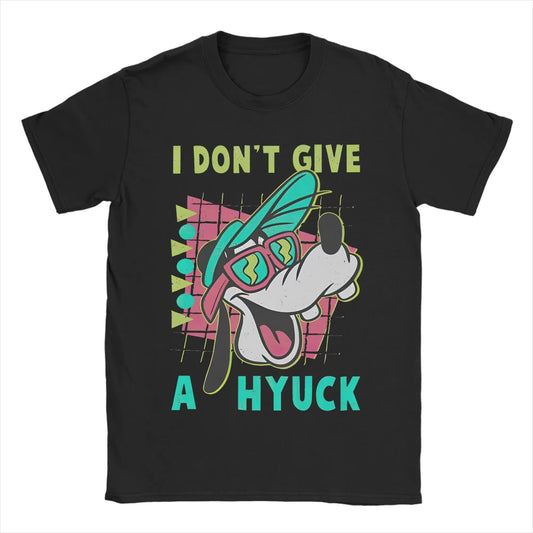 Camiseta Masculina Retrô Anos 90 Goofy - Camiseta de Presente do Filme Goofy, Camiseta para Viagem em Família, Unissex, Respirável, Algodão Vintage Harajuku