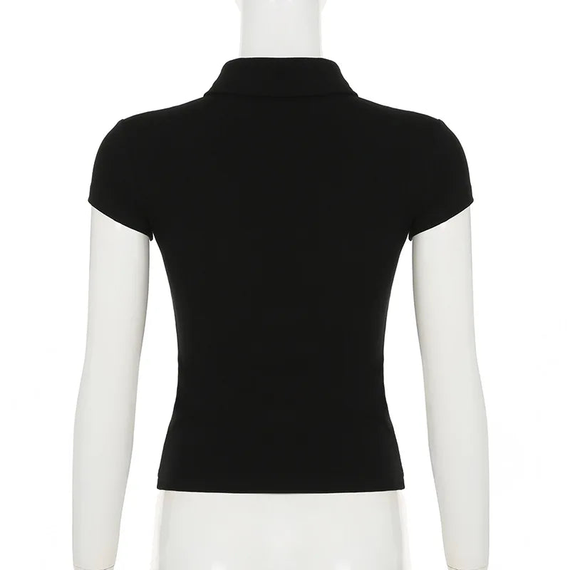 Camiseta feminina preto gótico 90s vintage colete estético sem mangas espartilho topo vintage t y2k regata 2000s coquette roupas