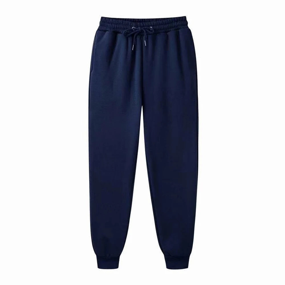 Homem calças outono e inverno novo em roupas masculinas calças casuais esporte jogging treino moletom harajuku streetwear calças