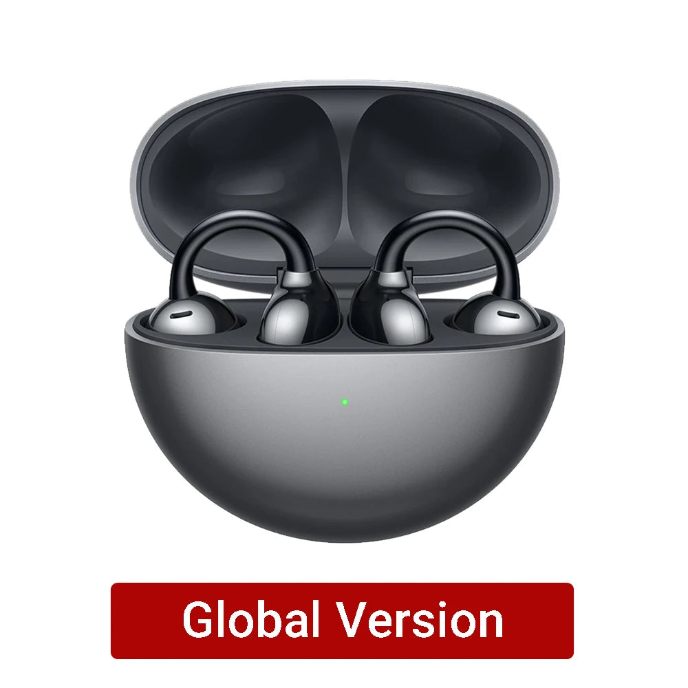 HUAWEI FreeClip, Fones de Ouvido Sem Fio de Design Aberto, Som de Alta Qualidade, Compatível com iOS e Android, 8 Horas de Duração da Bateria