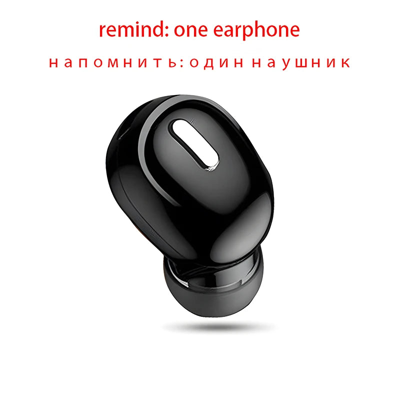 Novos fones de ouvido sem fio bluetooth 5.0 com microfone in-ear esportes à prova dwireless água tws bluetooth handsfree único fone de ouvido