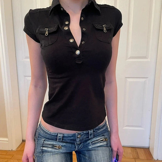 Camiseta feminina preto gótico 90s vintage colete estético sem mangas espartilho topo vintage t y2k regata 2000s coquette roupas