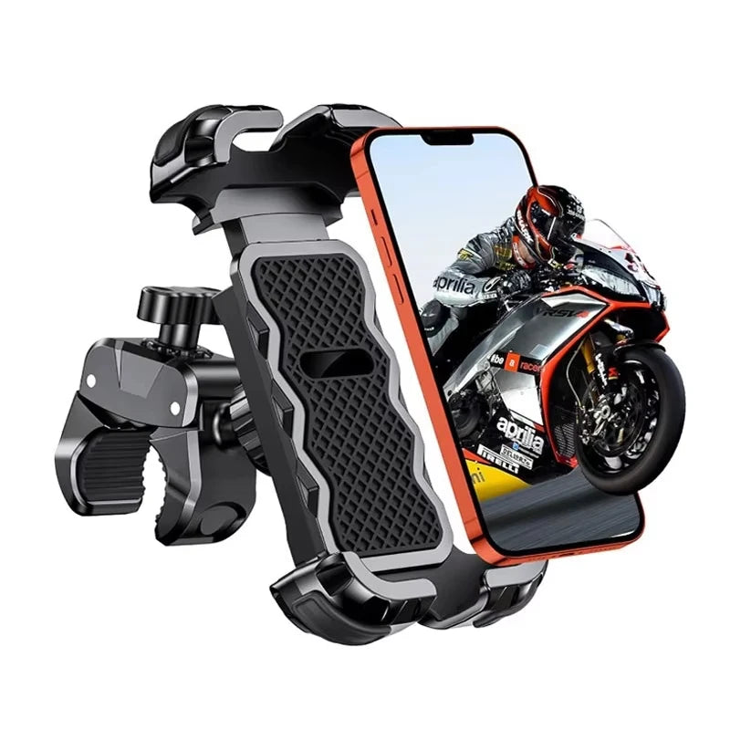 Motocicleta, mountain bike, bicicleta de estrada, estável e ajustável 360 °   suporte universal giratório para celularSoporte para Celular