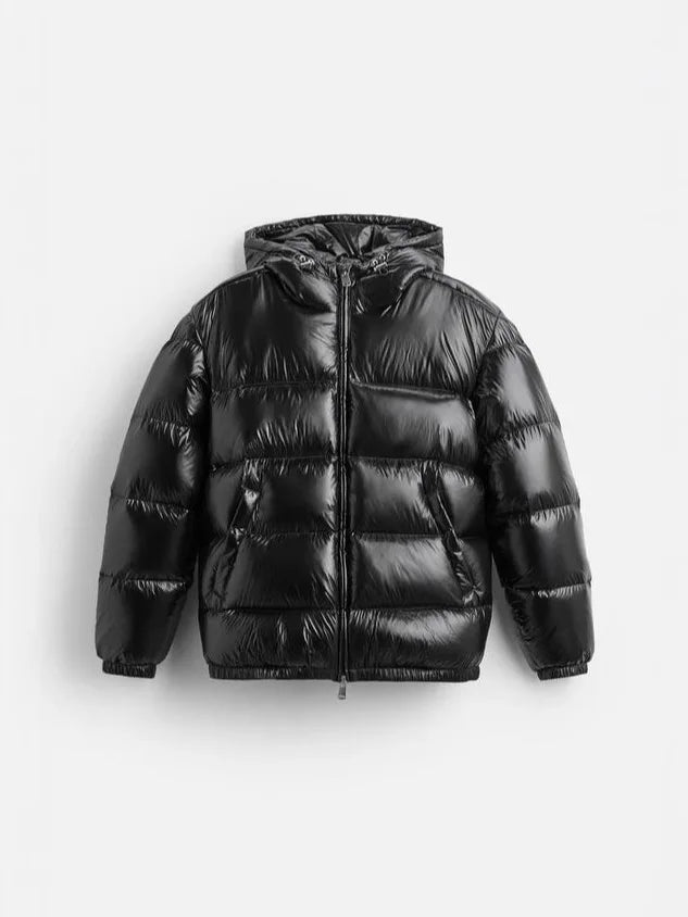 Roupas masculinas acolchoadas de algodão com capuz para outono e inverno, jaquetas acolchoadas casuais, jaquetas de algodão masculinas ao ar livre.